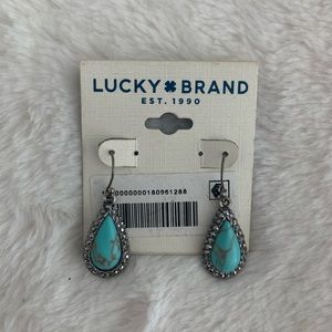 Lucky Brand turquoise earrings